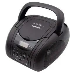 RADIO CD LAUSON CP-441 NEGRO Última Oportunidad