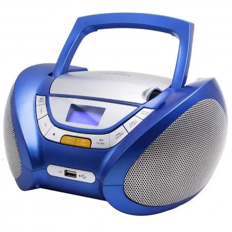 Compra Ahora RADIO CD LAUSON CP-446 AZUL USB MP3