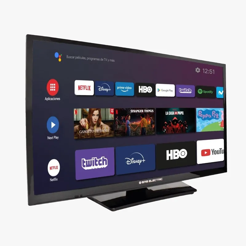LED 24” EAS ELECTRIC E24AN70 SMART TV ANDROID Directo De Fábrica