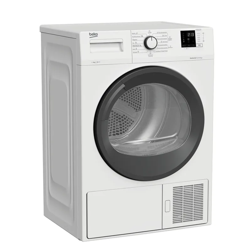 Directo De Fábrica SECADORA BEKO BOMBA CALOR DHS-8413GA1 8KG BLANCA