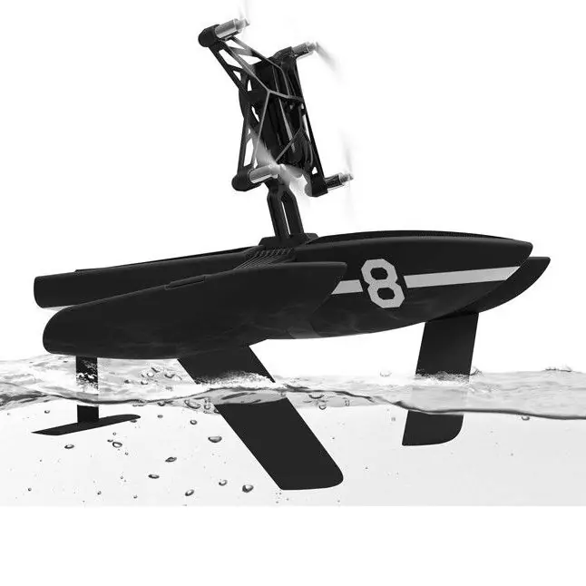 Liquidación MINIDRON PARROTR ORAK HYDROFOIL NEGRO AGUA Y AIRE