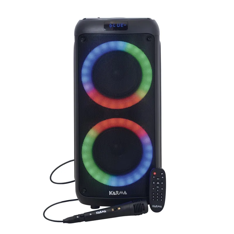 ALTAVOZ KARMA PARTY BLUETOOTH TALATUU 200W MICRÓFONO MANDO Ocasión Especial