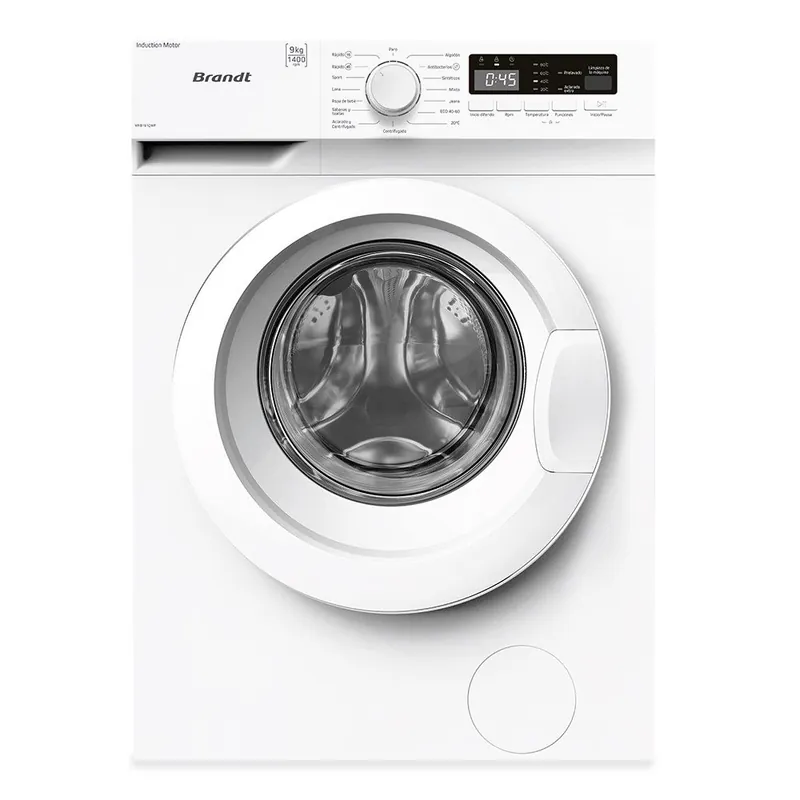 Certificado LAVADORA BRANDT BLANCA WFB191QWP A 9KG 1400RPM