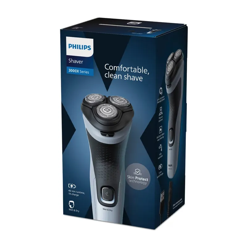 AFEITADORA PHILIPS X3003/02 BATERÍA RECORTADOR DE PATILLAS Venta Final