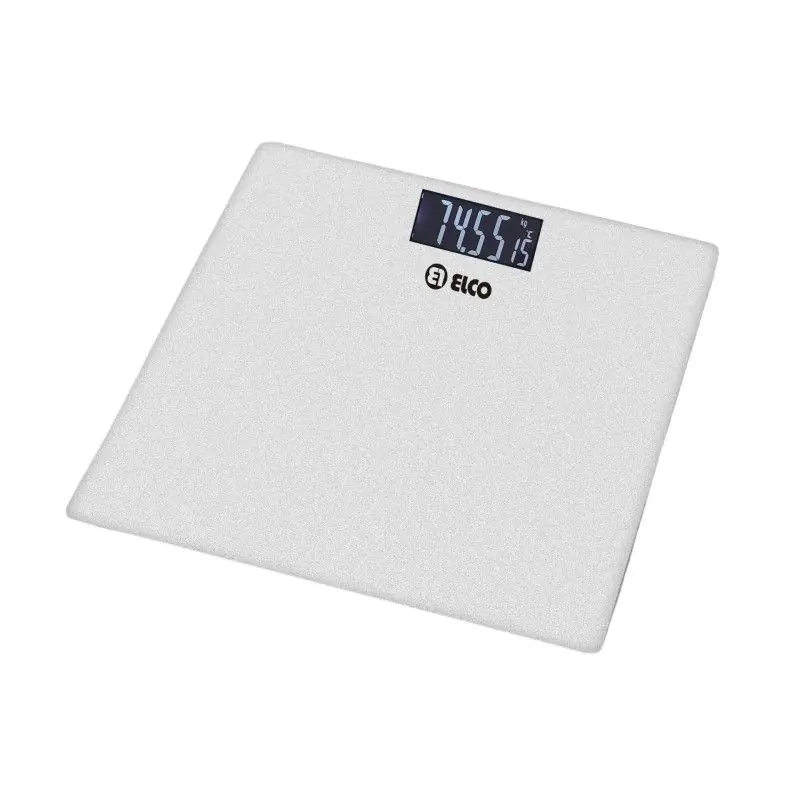 BÁSCULA BAÑO ELCO PDB-1515TW CRISTAL BLANCO LED Ordenar Ahora Mismo