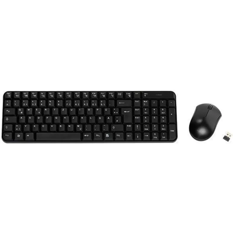 COMBO TECLADO + RATÓN WIRELESS 34683 VIVANCO COMPACTO Más Vendido