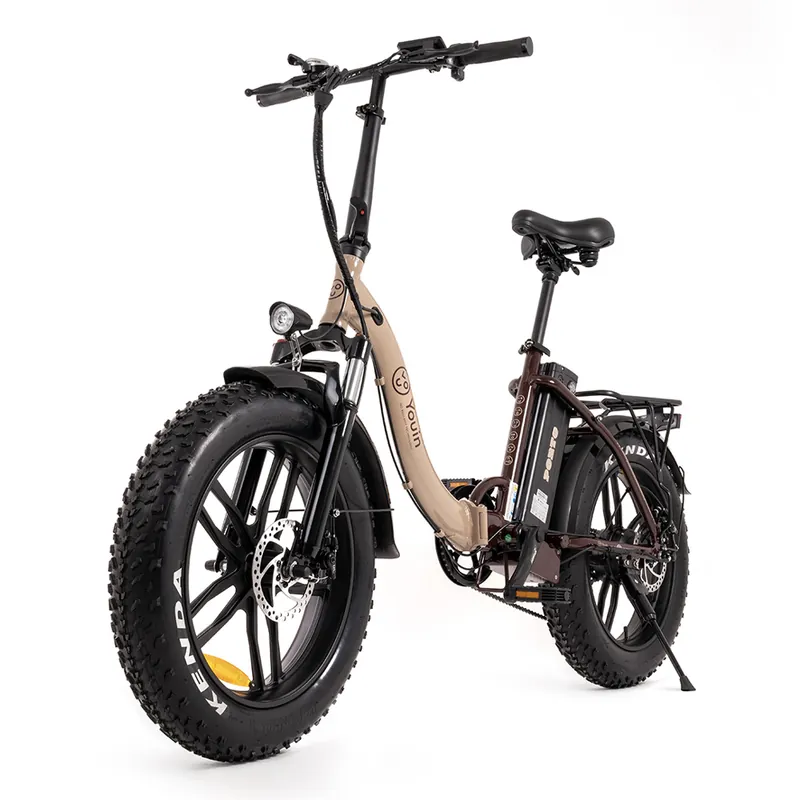 Devolución Gratuita BICICLETA ELÉCTRICA YOUIN PORTO BK-1610 CAFE PLEGABLE TODOTERRENO