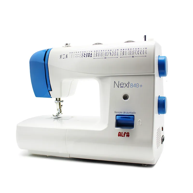 Oferta De Temporada MÁQUINA DE COSER NEXT 840+ ALFA 70W 34 DISEÑOS DE PUNTADA