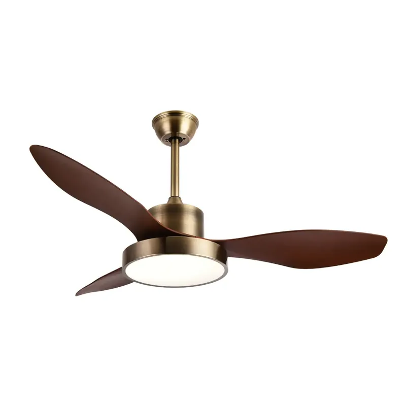 Comprar En Línea VENTILADOR DE TECHO HAYATE CUERO ABRILA DC 48W 120CM LED