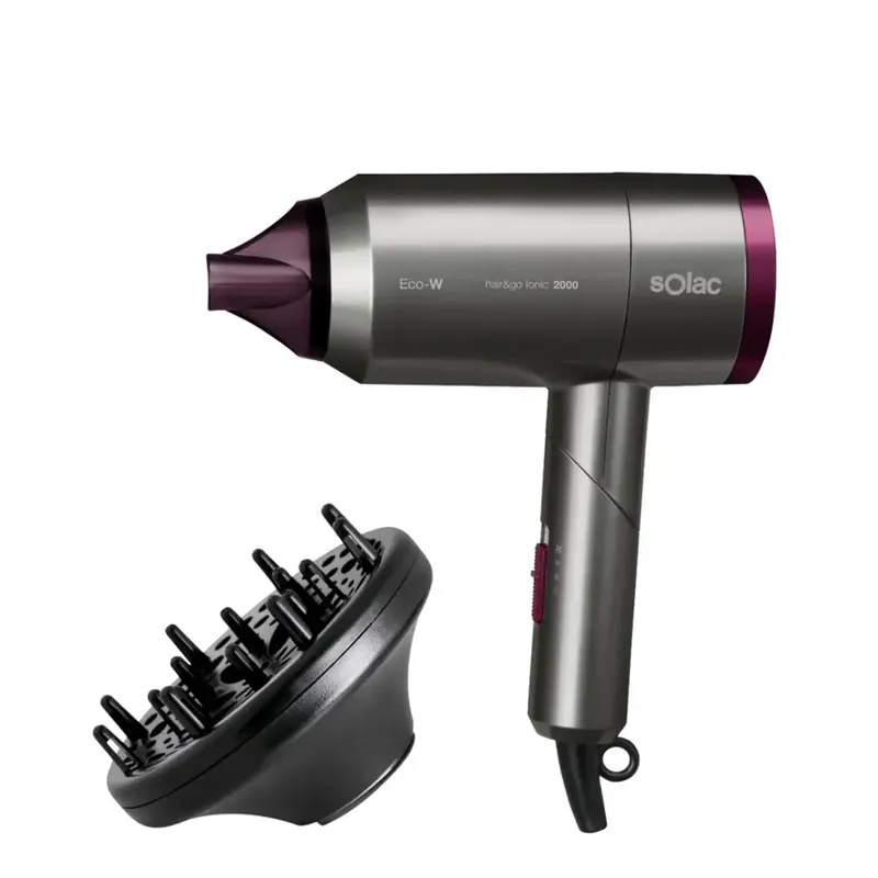 Certificado SECADOR DE VIAJE SV-7015 HAIR&GO IONI SOLAC 2000W