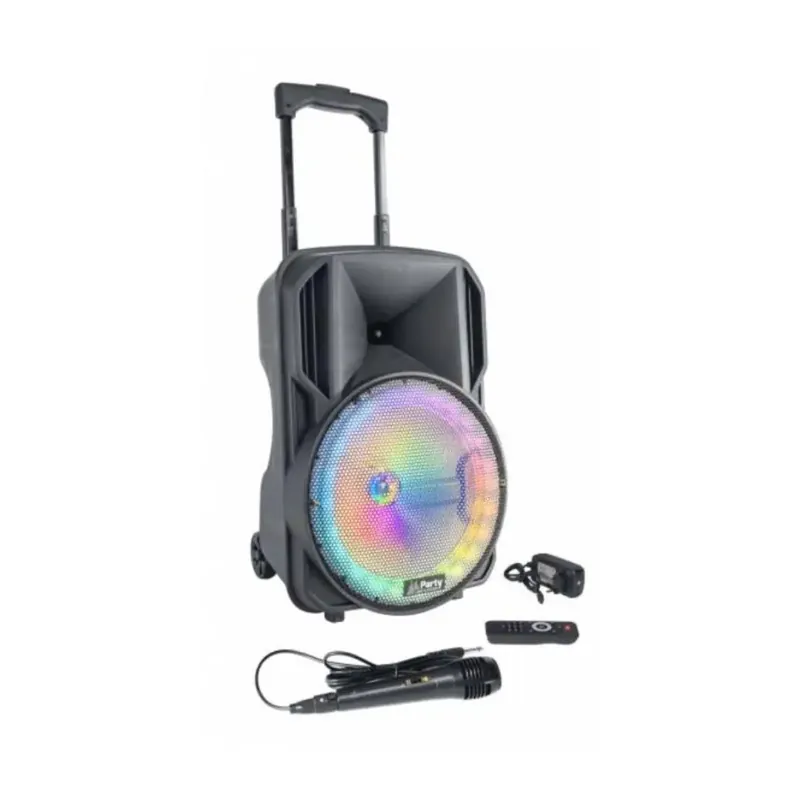 ALTAVOZ TROLEY PARTY-10RGB IBIZA SOUND LED 400W FM Descuento