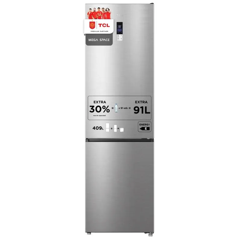 Precio De Oferta COMBI INOX RP-409BIE1EU TCL E; 185X60 DISPLAY