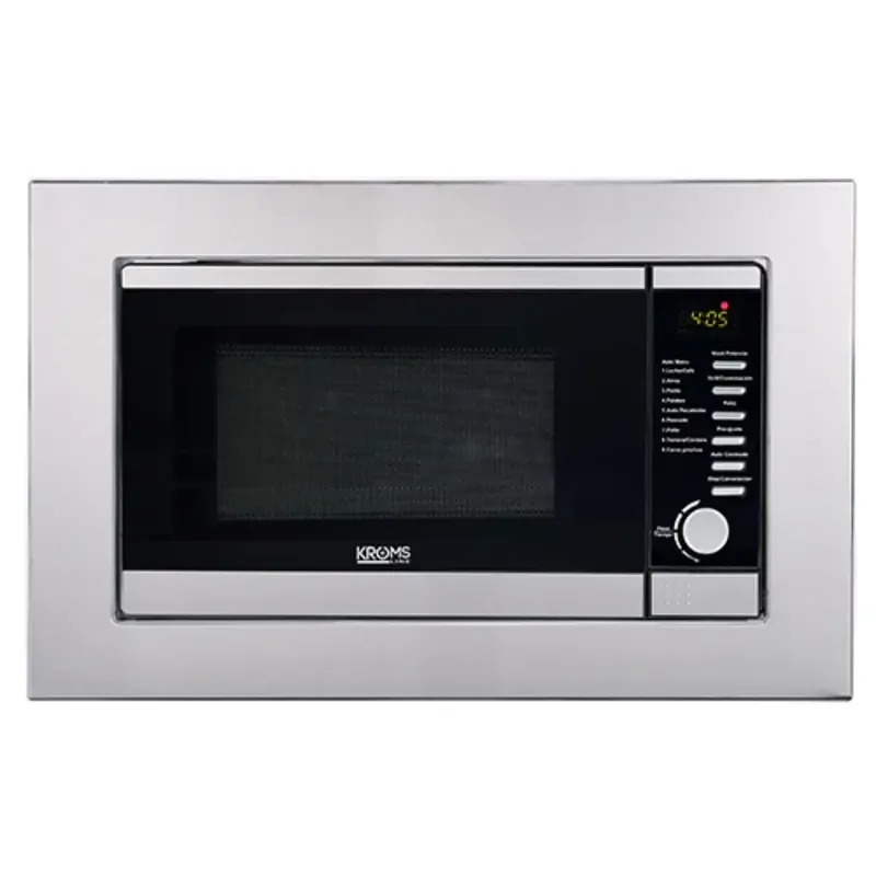 MICROONDAS DE ENCASTRE INOX KMM-20-DX KROMSLINE 700W 20L GRILL Bestseller