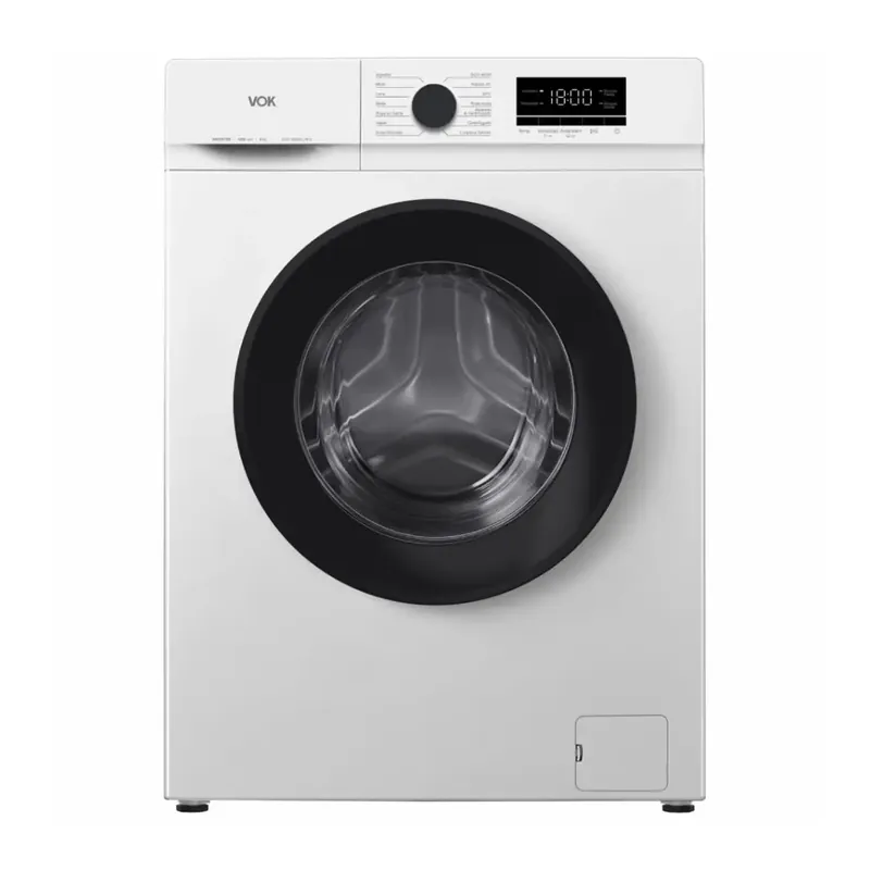 Entrega Rápida LAVADORA BLANCA EVW-8BAWL2412 VOK A; 8KG 1200RPM VAPOR