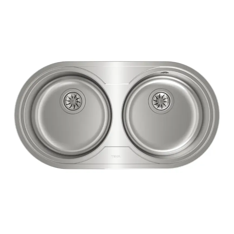 Última Oportunidad FREGADERO DR 80 2C TEKA REDON 2 SENOS 84X44CM