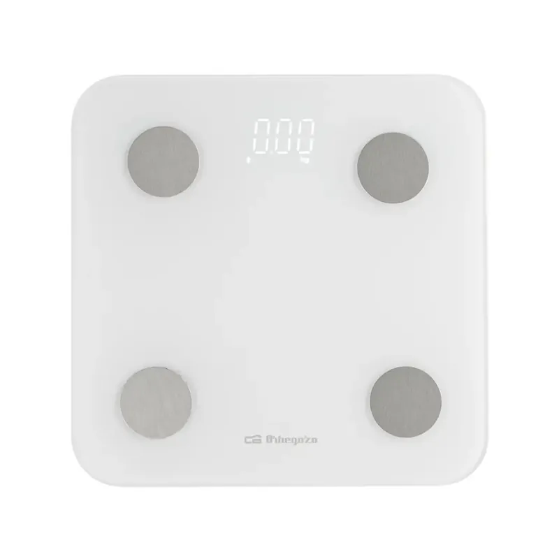 BASCULA BAÑO PB-3005 BLANCA ORBEGOZO BLUETOOTH IMC No Te Lo Pierdas
