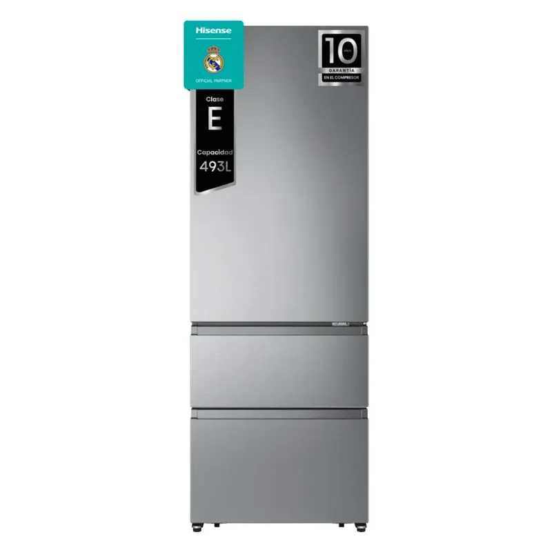 Oferta Especial COMBI 3D INOX RT-641N4AIE HISENSE E; 200X70 493L