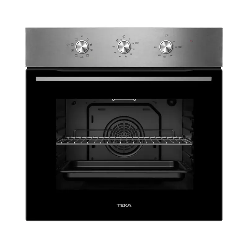 Devolución Gratuita HORNO MULTIFUNCIÓN INOX HCB-6165 TEKA A; 7 FUNCIONES 3 MANDOS