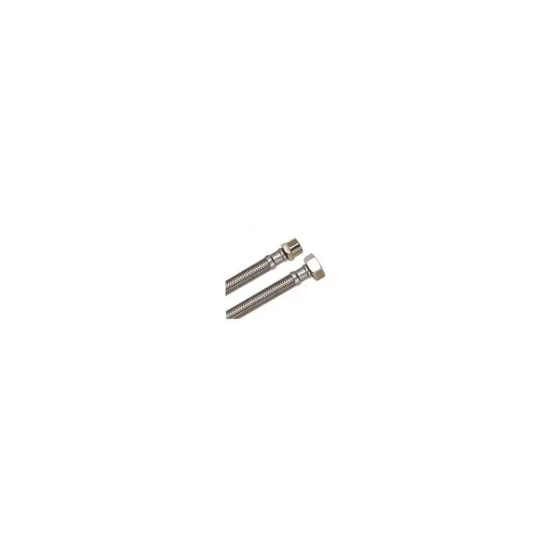 Latiguillo ACS 25cm 1/2" M-H  TUCAI TAQ SUPER Última Oportunidad