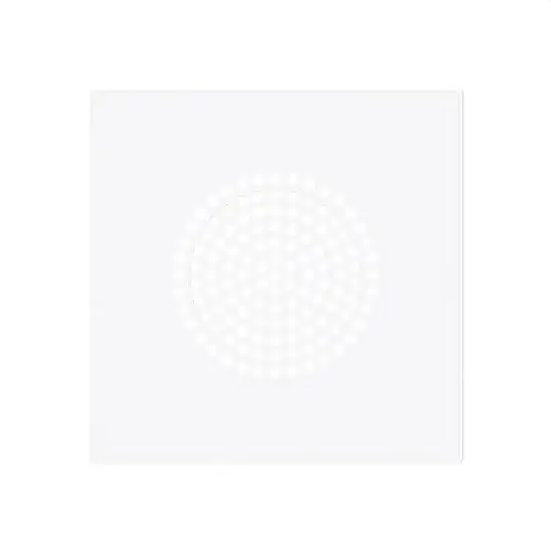 Alta Calidad TAPA TIMBRE / ALTAVOZ / ZUMBADOR SERIE ALBA BLANCO BRILLO