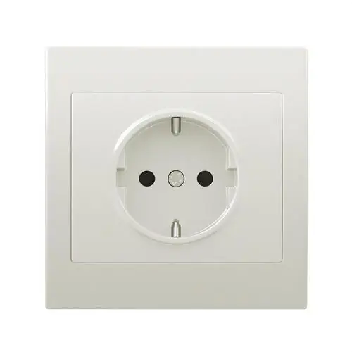 BASE ENCHUFE 2P+TT LAT.BL DIS.SEG.MO.IRIS(MONOBLOCK)16A 250V Directo De Fábrica