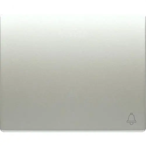 TECLA PULSADOR TIMBRE SERIE IRIS EN ALUMINIO MERCURIO Ordena Ya