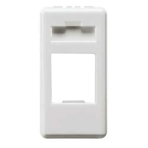 ADAPTADOR 1 MÓDULO PREPARADO PARA ALOJAMIENTO DE CONECTORES DE DATOS IBM BLANCO Rebajas