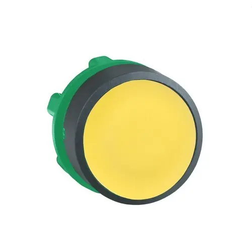 A Buen Precio CABEZA PULSADOR DIÁMETRO 22 RASANTE AMARILLO EMBELLECEDOR PLÁSTICO