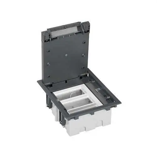 Barato CAJA SUELO SIMON 500 CIMA CON 3 MÓDULOS 70mm GRIS