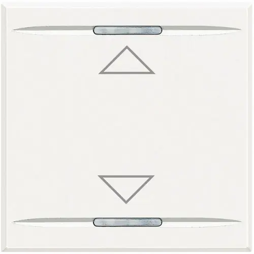 TECLA MY HOME CON 2 MÓDULOS PERSIANA AXOLUTE EN COLOR BLANCO Gran Oferta