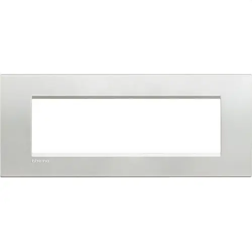 Últimas Unidades PLACA 7 MÓDULOS EN COLOR PLATA