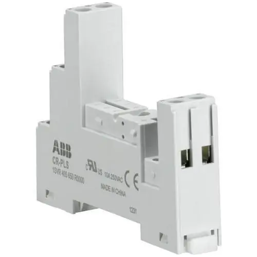 BASE CR-PLS PARA RELÉ ELECTRÓNICO CR-P 1c/o 2c/o Precio Reducido
