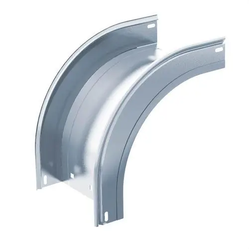 Certificado CURVA VERTICAL CONVEXA 90º 100x100 GALVANIZADO SENZIMIR