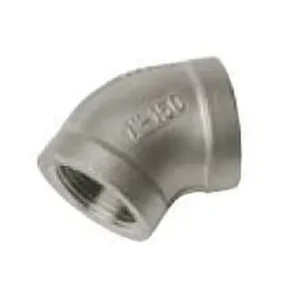 CODO 45° H-H ROSCADO FIGURA 120 1/2" AISI-316 Oferta Limitada