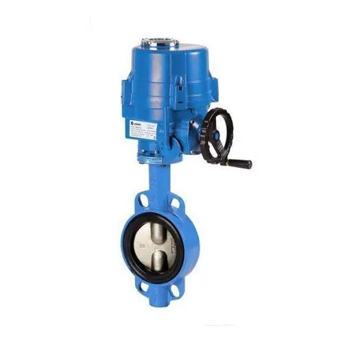 Barato VÁLVULA MARIPOSA WAFER 16" GE-110 SERVOMOTOR HIERRO