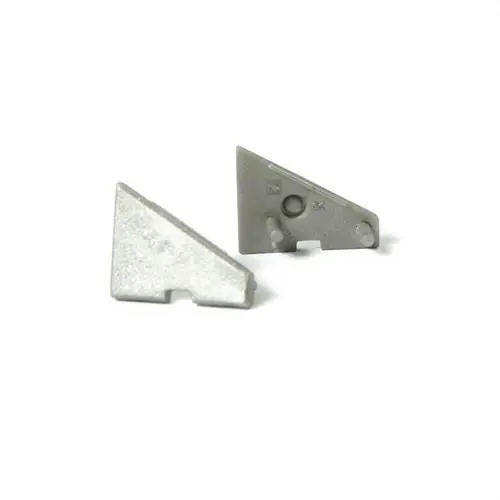 TAPA EDEC TA-RI-S PARA PERFIL ALUMINIO PLATA Precio Rebajado