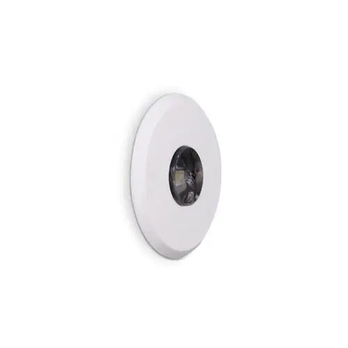 BALIZA EMPOTRABLE PASSO 24V 0,48W LED AZUL PERMANENTE BLANCO No Te Lo Pierdas
