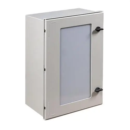 ARMARIO POLIÉSTER IP66 600x500x230mm PUERTA TRANSPARENTE Novedad