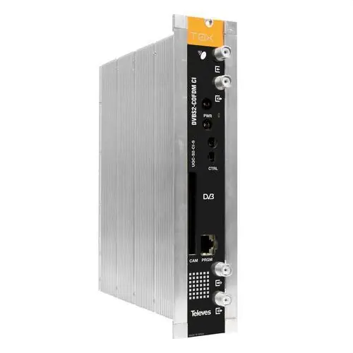 TRANSMODULADOR DIGITAL T0X DVBS2-COFDM CI Disponible Ahora