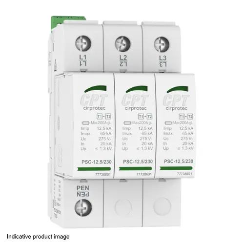 Oferta De Temporada PROTECTOR SOBRETENSIÓN TRANSITORIA PSC3-400 TNC-IR