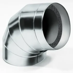 Alta Calidad CODO ACOPLADO CON K90+AL CLAD NORMA 3 50x22mm