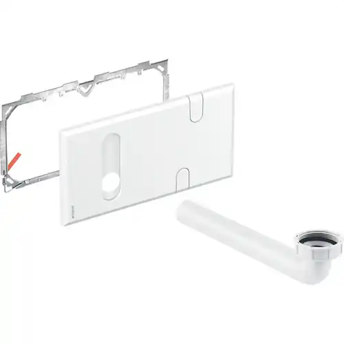 A Buen Precio PLACA CIEGA PARA GRIFO ELECTRÓNICO SIFÓN EMPOTRAR BLANCO ALPINO