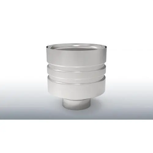A Buen Precio DEFLECTOR ANTIRREVOQUE DIÁMETRO 180 PARED DOBLE INOXIDABLE 316