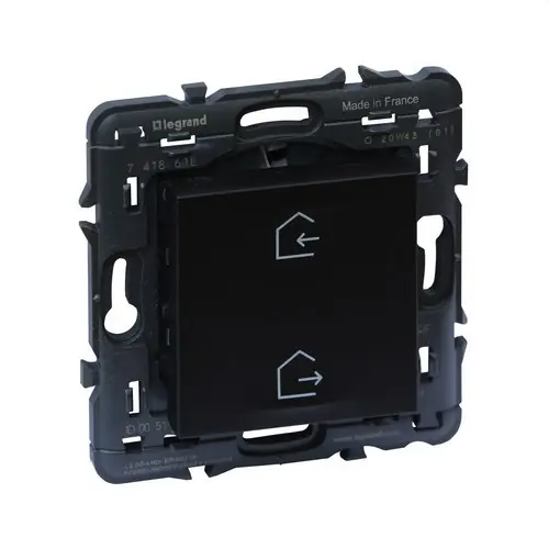 Promoción Exclusiva COMANDO GENERAL ENTRAR/SALIR INALÁMBRICO VALENA NEXT W/NETATMO SIN BATERÍA, DARK