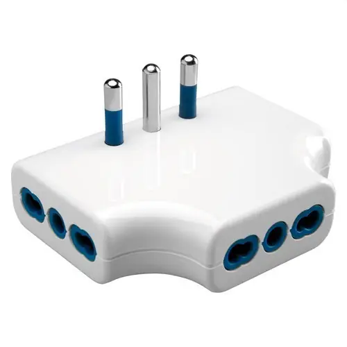 ADAPTADOR MUL.2P+T 16A 3U.10A BLANCO Envío Exprés