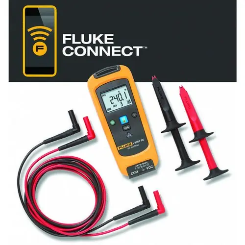 VOLTÍMETRO DC WIRELESS FLK-V3001 FC Más Vendido