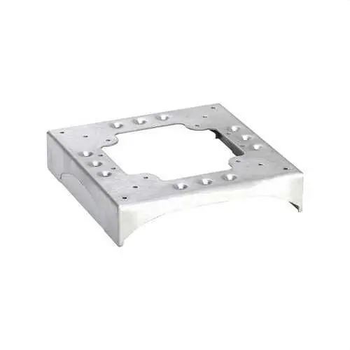 ZÓCALO 180° SIMON K45 CON 2 TROQUELES 130x18mm ANODIZADO Oferta Flash