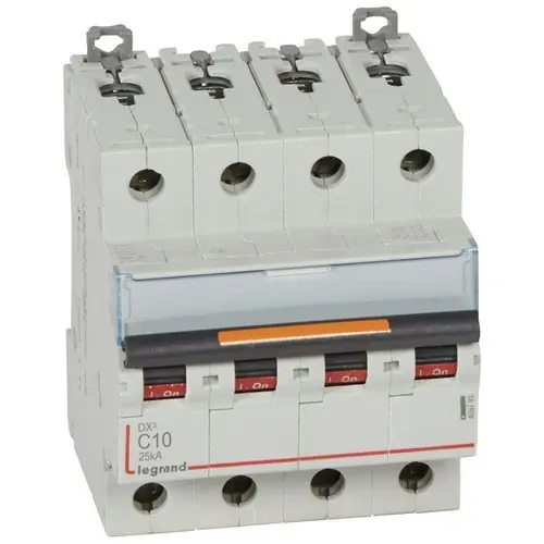 A Buen Precio MAGNETOTÉRMICO DX3 25kA-C 4P 10A