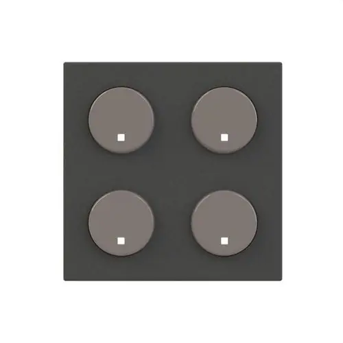Barato TAPA SENSOR FREE@HOME 2/4 CANALES ANTRACITA