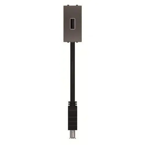 TOMA USB H-H CON LATIGUILLO ANTRACITA Compra Ahora
